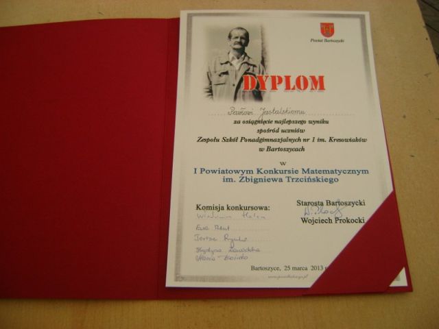 Konkurs matematyczny