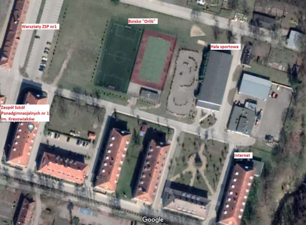 Mapa szkoły