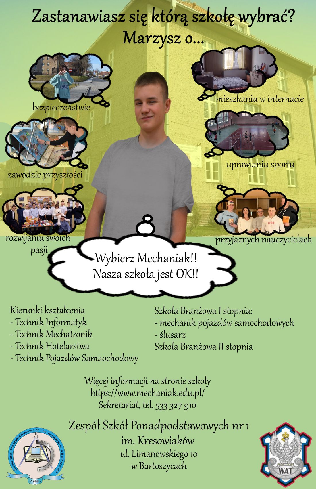 Jak Zrobić Plakat Promujący Szkołę KONKURS NA PLAKAT PROMUJĄCY NASZĄ SZKOŁĘ ROZSTRZYGNIĘTY