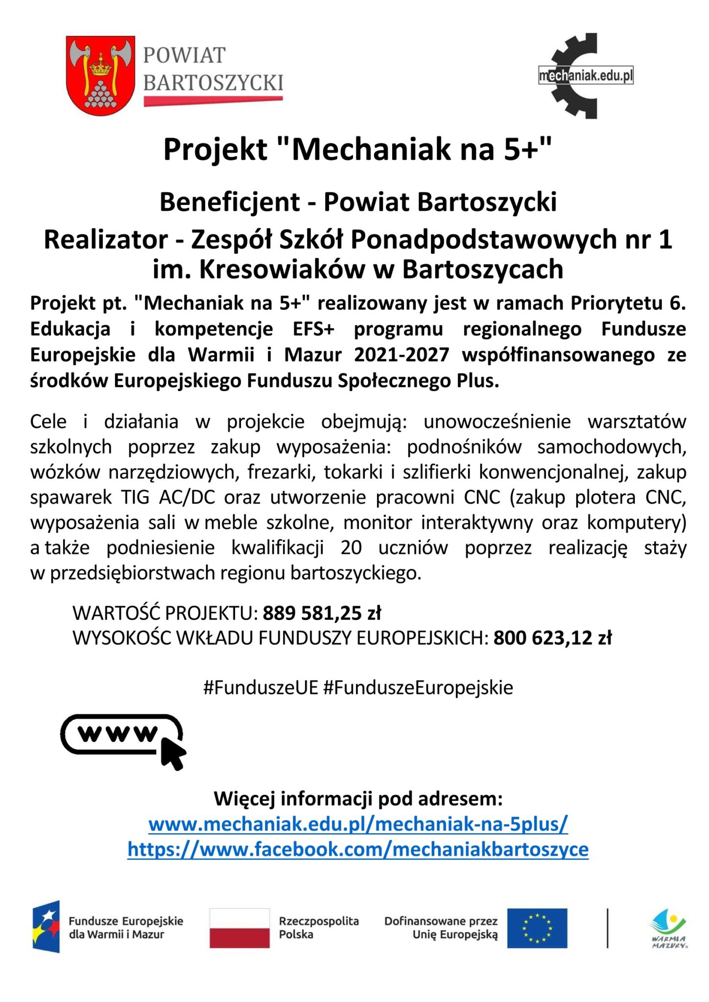 Plany lekcji i zastępstwaMechaniak Bartoszyce – Nasza Szkoła jest OK!